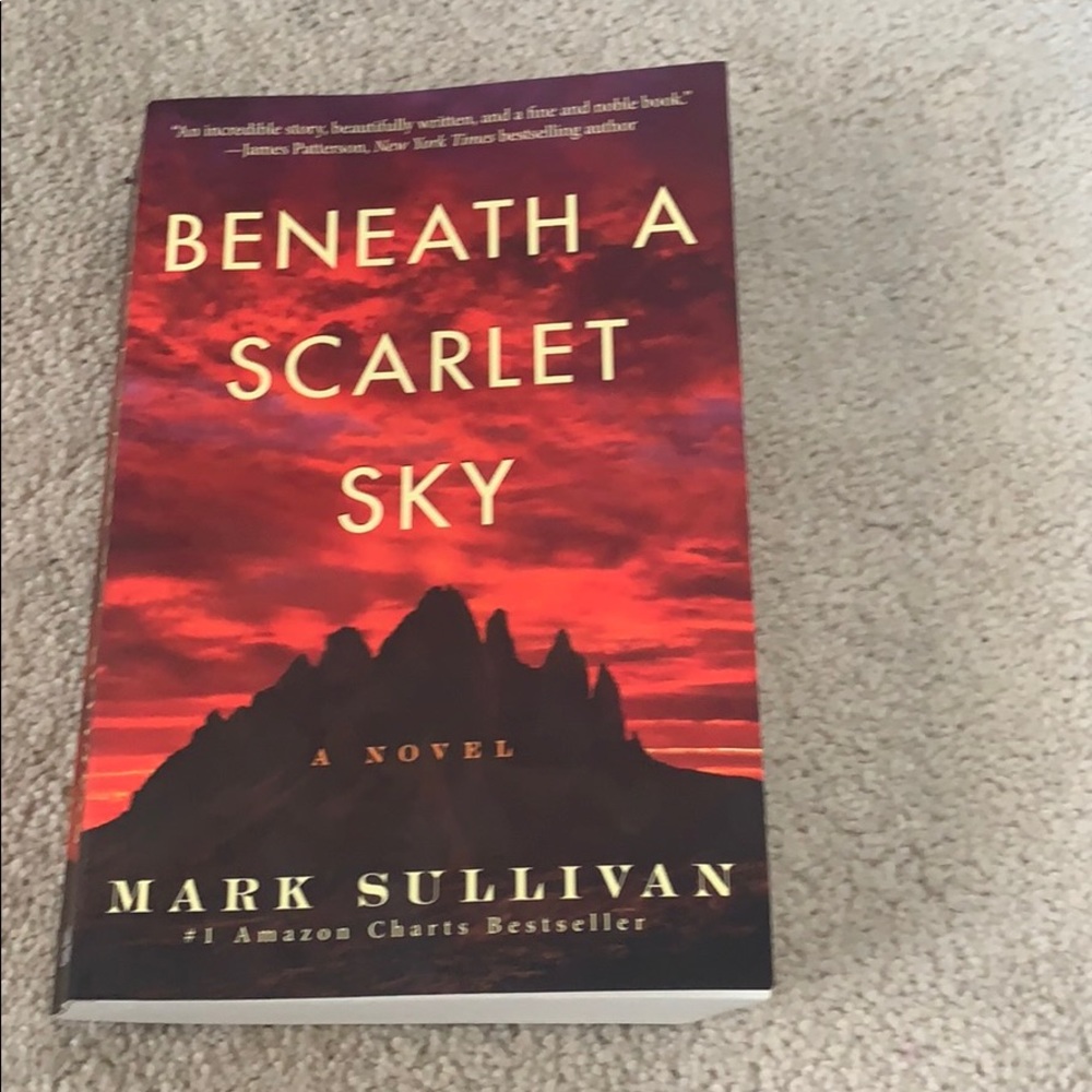 Bestselling Book- Beneath A Scarlet Sky
